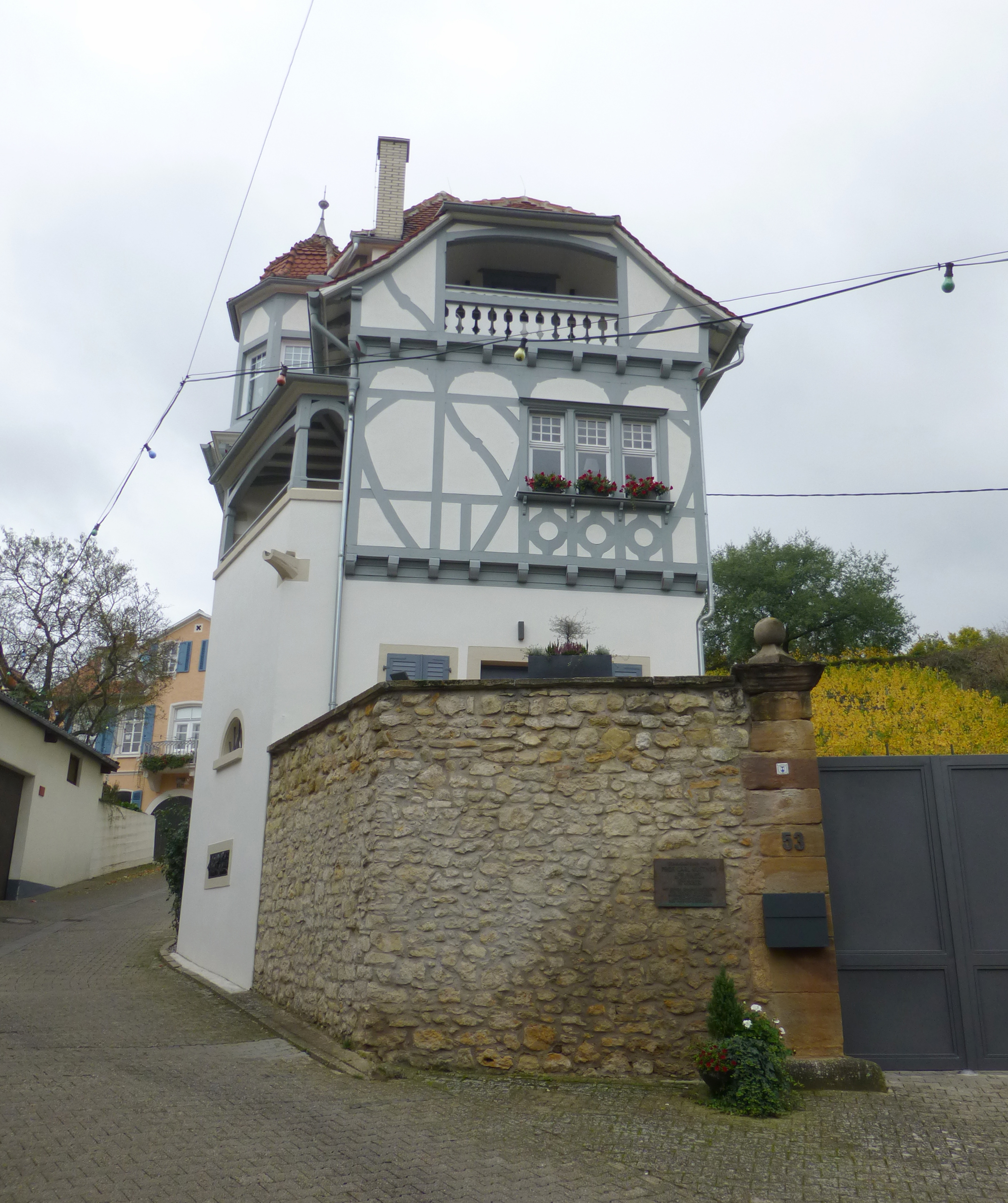 Villa am Kellerweg — Beispiel gehobener Architektur